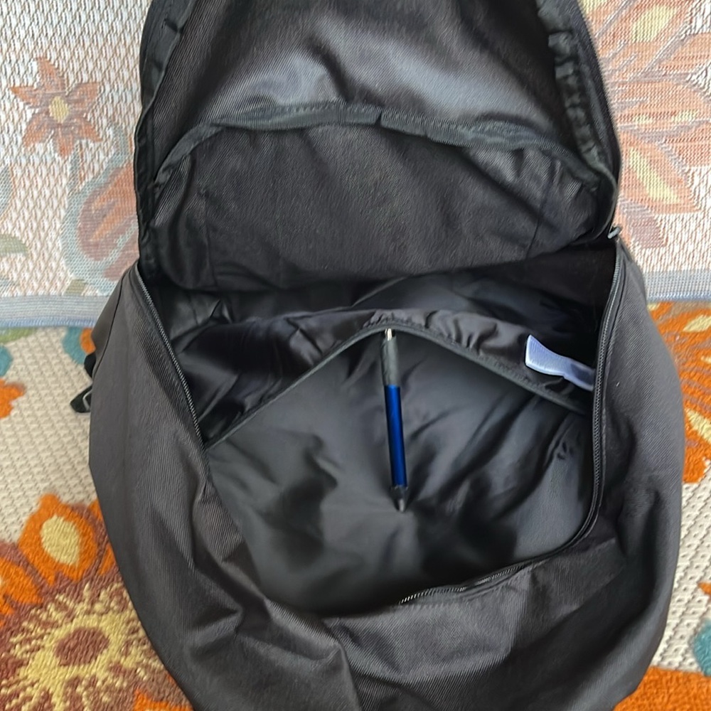 VANS Ranged 2 Backpack Black Women Men’s Casual School Student NWT - Picture 8 of 16
